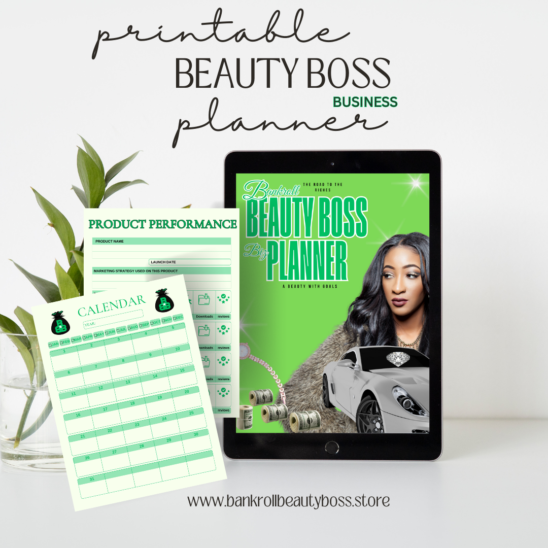 Download instantly this dynamic planner for female entrepreneurs.  Small business digital planner.  Best business planner for women. Download or printable streamlined planner that means business.